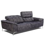 Τριθέσιος Καναπές F&T Italia Dune 230X100X80 102Η blue